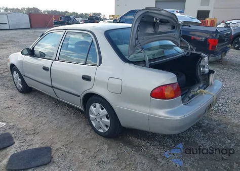 2000 Toyota Corolla Ce from USA, damaged, VIN 2T1BR12E5YC340842